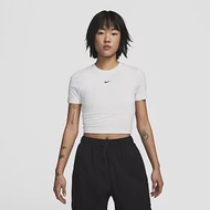 Nike Sportswear Essential 短版 女短袖上衣-白-FB2874100 L 白色
