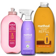 Method All-Purpose Cleaner Spray | Wood All Floor Cleaner Plant-Based and Biodegradable Formula Nip 