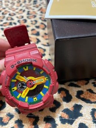g-shock 手錶 紅樂高 防水