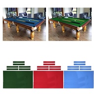 [uguuiya] Pool Table Cloth & 6 Felt Strip for 9ft Snooker Billiard Table Gears Red