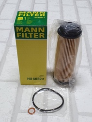 กรองน้ำมันเครื่อง BMW  X3  G01  ( 2017 -    )  รุ่น  30 dx  M40 d  M40ix   Oil Filter Mann HU 6022z 