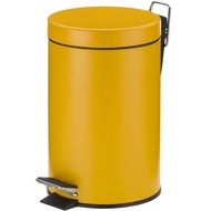 【KELA】簡約腳踏式垃圾桶(黃3L)  |  回收桶 廚餘桶 踩踏桶