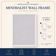 (IK) 13x18cm & 21x30cm Yllevad Frame White