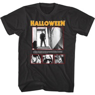 [New] DRGFunny Mens tshirt Halloween Horror Movie Stills Mens T Shirt Scary Film Michael Myers Frigh