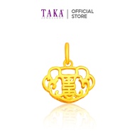 TAKA Jewellery 916 Gold Pendant SouBao