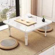W-8 Small Kang Table Small Table Used-on-Bed Foldable Square Kang Table Square Small Table Tatami Table Folding Table JW