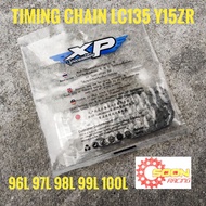 XP ENGINE TIMING CHAIN XP RACING YAMAHA LC135 Y15ZR Y15 MX KING 150 JUPITER MX SIZE 96L 97L 98L 99L 