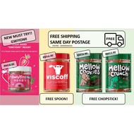 [ READY STOCK ] GWIYOMI STRAWBERRY COOKIES | FRUNCHIE COOKIES & BERRY | VISCOFF | MELLOW CRUNCH | CO