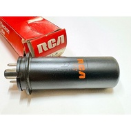 1 Item – RCA 6L6 Vacuum Tube – Black Metal Power Tube – Damaged Original Box Outer Box