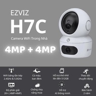 EZVIZ H7C 8MP WiFi Camera High Resolution, Clear Day and Night View, 360 Panning