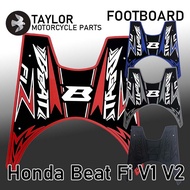 HONDA BEAT Fi V1 V2 Footboard Rubber Matting Honda Beat Motorcycle Accessories