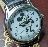 Mickey Limited Edition 20th Century watch by Seiko; monochrome Mickey with music notes in the background