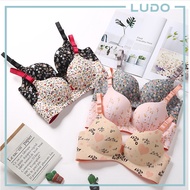 Alicia's Secret Wireless Seamless Plunge Push Up Bra | Bra Seamless Tanpa Dawai V-Shape Push-up Ring