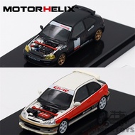 MOTORHELIX 1:64 Civic TYPE R (EK9) Diecast Model Car