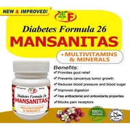 DIABETES (MANSANITAS/KERSON FRUIT) FORMULA 26 ARATILES