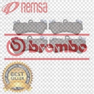 REMSA 17Z 6 Pot (Brembo Caliper) 650ºC Front Disc Brake Pad