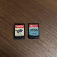 Switch 1 Monster hunter rise& two point hospital