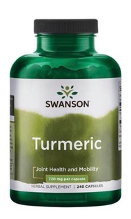 Swanson 薑黃素240 膠囊裝 Turmeric 姜黃素720 毫克 每粒720mg