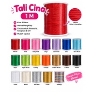 PER 10 MTR TALI satin ChineseSimpul to make 1mm bracelet and necklace