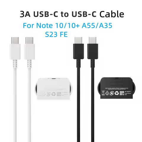1M 2M 3M 25W 35W 45W Type C PD Fast Charger Cable For Samsung Galaxy S25 S24 S20 S21 S23 S22 Note 20