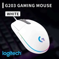 Logitech | Logitech G102 Prodigy Wired Gaming Mouse RGB Sync Technology 1ms Response Time Ergonomic 