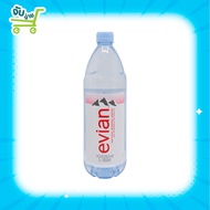Evian Natural Mineral Water เอเวียง น้ำแร่ธรรมชาติ ขวดพลาสติก 330 500 750 มิลลิลิตร 1 1.25 ลิตร 1 ขวด