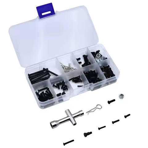 Metal Screws Set For SCY 16101 16102 16103 16104 16106 16201 JJRC Q130A Q130B Q141 Fastener Kit Repa