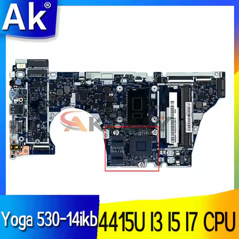 For Lenovo Yoga 530-14IKB Flex 6-14IKB Motherboard NM-B601 i7-8550U MX150 2G 5B20R12324 Mainboard Id