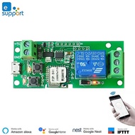 Ewelink ewelink5-32V Smart Switch alexa Remote Voice Control Switch Point Self-Locking Module