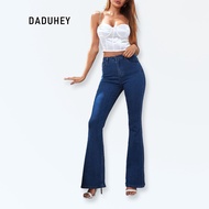 Daduhey Women's High Waist Slim-Fit Bootcut Jeans - 3 Colours