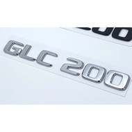 Emblem belakang Mercedes-Benz c260l e300l e260l a200l AMG glc260l pelekat lencana belakang hiasan pe
