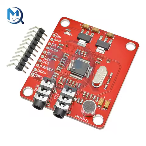 VS1053 VS1053B Audio Decoder DAC Board MP3 Stereo Hifi Player With Pins For Arduino Speakers Electri