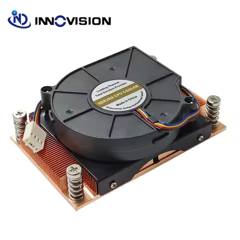 Factory Sale 1u LGA2011 Narrow 94*56mm server cpu cooler Xeon E5 2600 E5 4600 Series cpu heatsink ra