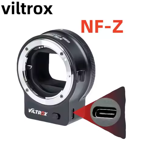 VILTROX NF-Z Full Frame Lens Adapter Auto Focus Nikon F to Nikon Z Mount Compatible with Nikon ZFC Z