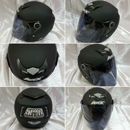 Rare Matt Black Avex Scorpion Helmet