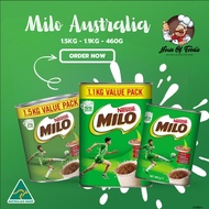 CHOCOLATE DRINK MILO (Australia Import) Milo Tin 1.1kg  1.25 kg  1.5 kg