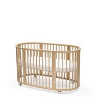 Stokke Sleepi  v2 橢圓形木製嬰兒床