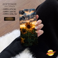 Softcase Oppo A78 5Ghp Oppo A58 5G/ Latest Oppo A58x 5G/ - Fashion Case FLOWER - Oppo A78 5Ghp Oppo 