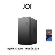 JOI IDEA STD G1 DESKTOP PC ( RYZEN 3 3200G, 16GB, 512GB, RADEON, W11P )