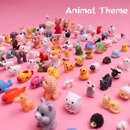 1pc Food Theme Mixed Surprise Bags Mini Animal Figures Blind Bag Creative Novel Funny Toy for Kids Adults Simulation Miniature Fake Candy Guess Tide Play Blind Box