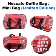 Nescafe Duffle Bag / Mini Travel Bag (Limited Edition)