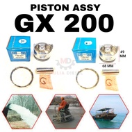 MESIN Piston Kit GX 160 GX 200 assy set with ring - GX160 GX200 6.5HP 5.5HP Drive Engine