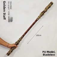 Black Mythology Golden Ruler 1.8m Monkey King Cosplay Prop Metal PU Children Adults West Journey to