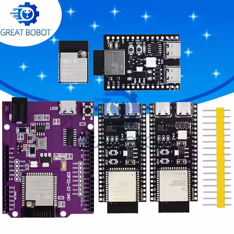 BS ESP32-S3-Dev-KitC-1 ESP32-S3-n16r8 n8r2 uno WiFi Bluetooth-compatible BLE 5.0 Mesh Development Bo