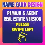 PEMAJU/DEVELOPER/AGENT REAL ESTATE VERSION Business Card / Name Card WITH PRINTING