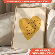 Tranh treo tường Could We Cuddle  Nursery Bedroom Art Illustration Wall Art Nursery  tặng kèm đinh t