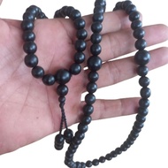 Buddhist prayer beads 108 beads black moringa wood prayer beads japamala prayer beads Buddha prayer 