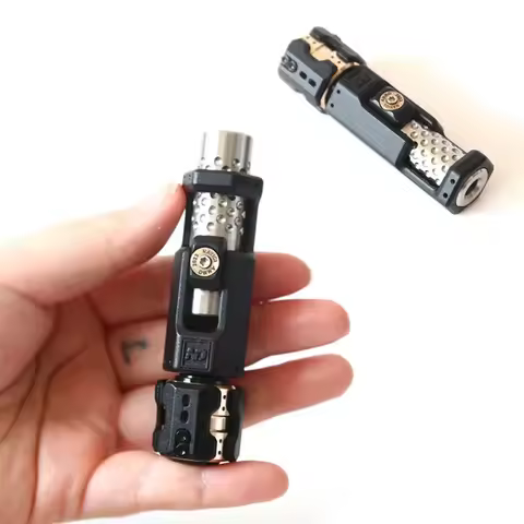 New Musketeers Gun Bolt Fidget Spinner EDC Haptic Slider Metal Fidget Toys ADHD Tool Office Desk Str