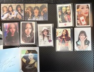 TWICE 舊專輯小卡