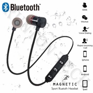Handsfree/Handset Bluetooth Kabel ORIGINAL Tipe Magnet Earphone Handsfree Headset Bluetooth (BISA CO
